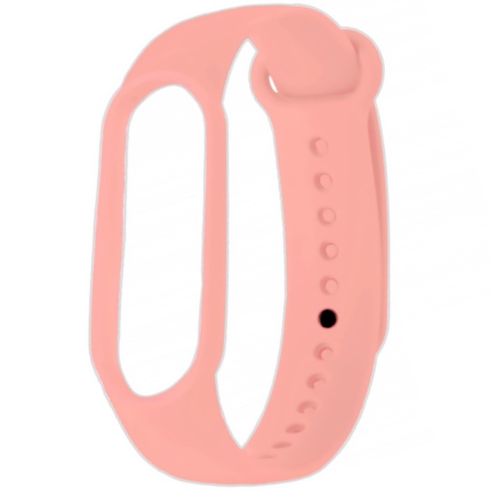Силиконовый ремешок ISA для Mi Band 7 silicon loop Sakura pink #4
