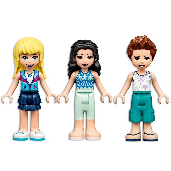 Конструктор LEGO Friends 41681 Лесной дом на колесах и парусная лодка (Уценка)