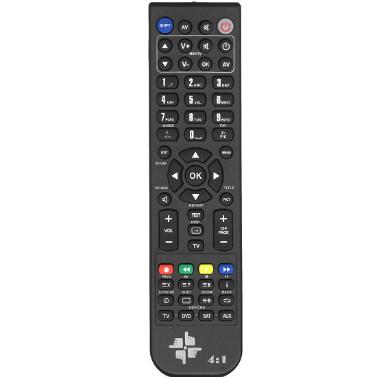 Пульт универсальный HUAYU Changer USB3 (TV)