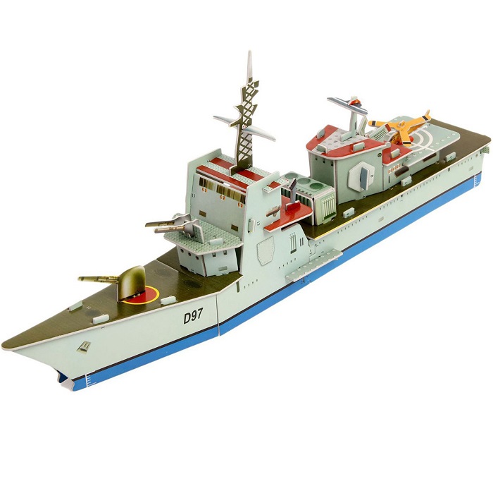 Конструктор 3D картонный «Фрегат» 124380