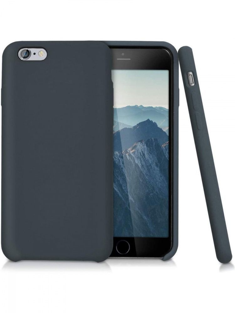 Задняя накладка ZIBELINO Soft Case для iPhone 6/6S Синий темный