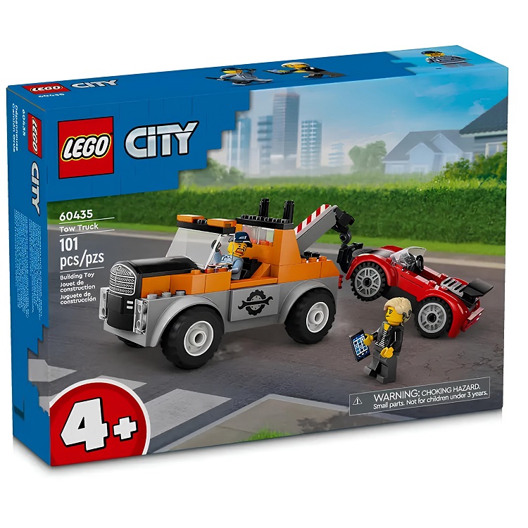 Конструктор LEGO City 60435 Ремонт эвакуаторов и спортивных автомобилей