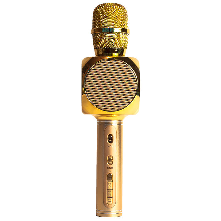 Микрофон БП Караоке YS-63 (золото)