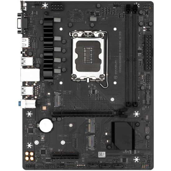 Материнская плата Maxsun Challenger B760M-N D5, LGA 1700, Intel B760, 2xDDR5, 2xM.2, mATX