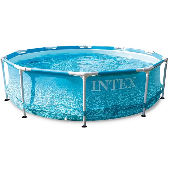 Бассейн каркасный INTEX 28208 Metal Frame 305х76см "Beachside" 4485л, фил.-насос 1250л/ч