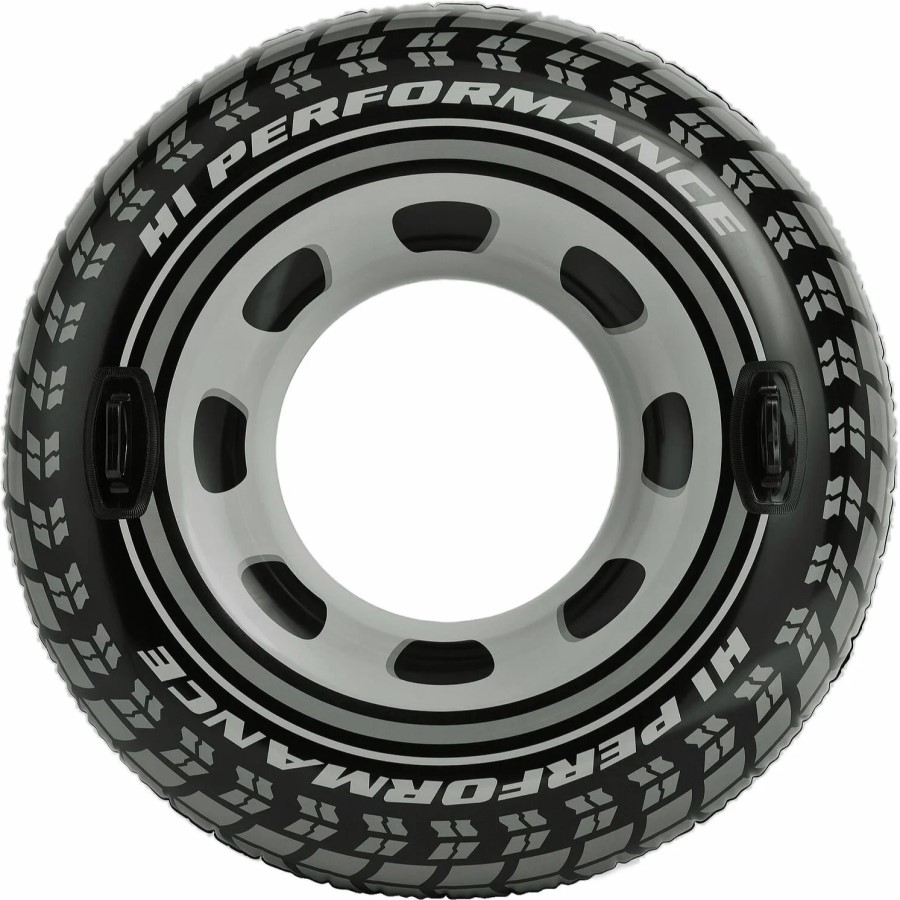 Круг для плавания 114см INTEX 56268, «Шина» до 100кг, от 9 лет