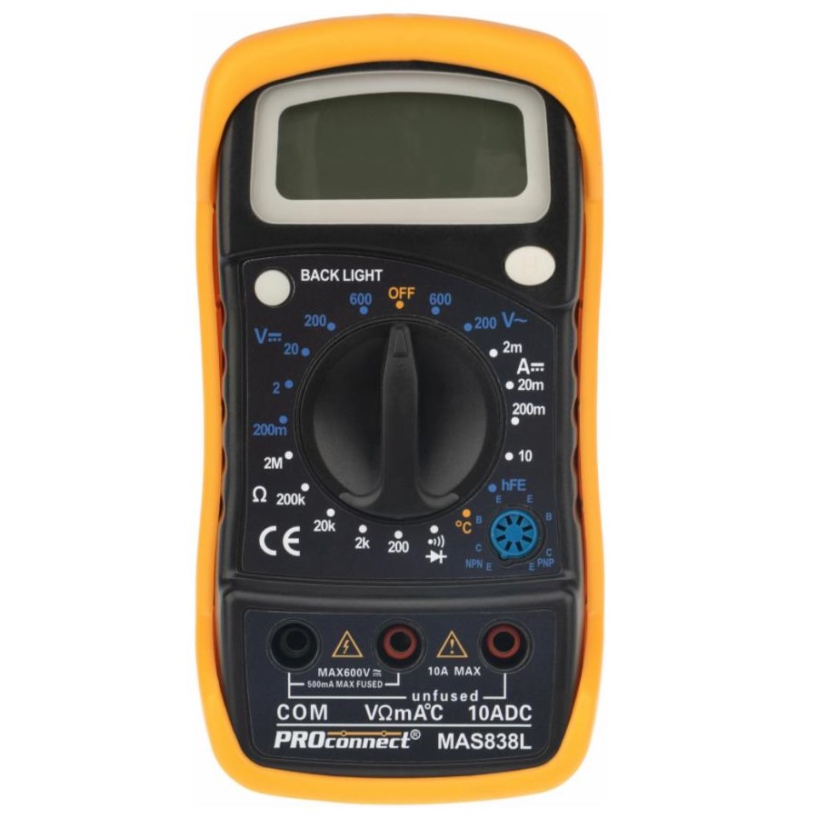 Мультиметр PROconnect MAS838L (DT858L)