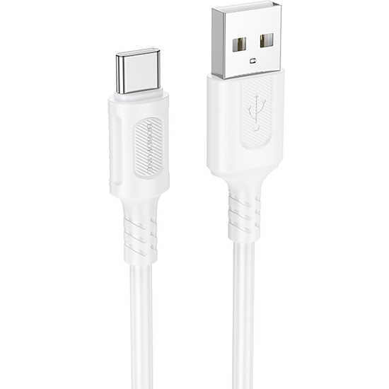 Кабель USB <--> Type-C  1.0м BOROFONE BX111 Feliz, белый