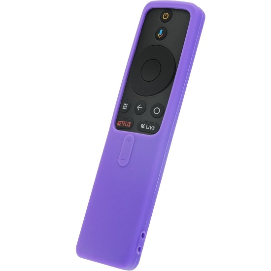 Универсальный силиконовый чехол ClickPdu H03 Purple для пультов TV Xiaomi