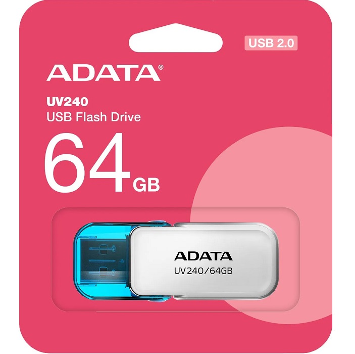 USB 64Gb A-Data UV240 белый