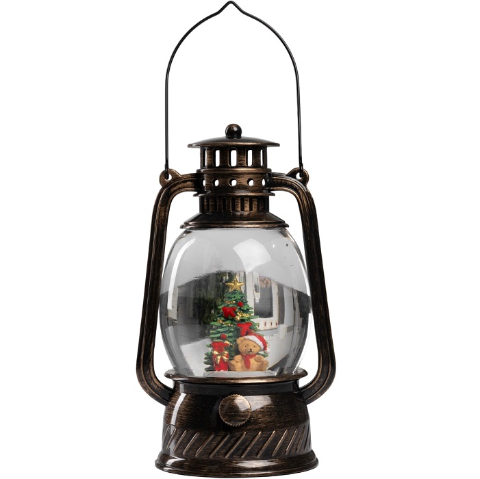 Фигура светодиодная «Елочка», 20.8×11.9×9.7 см, музыка, батарейки ААх3 (не в комплекте), USB, свечение тёплое белое