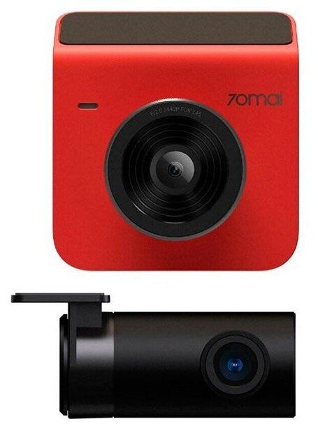 Видеорегистратор Xiaomi (A400-1) 70Mai Dash Cam A400+Rear Cam Set, Red