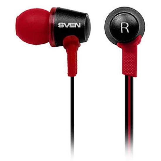Наушники SVEN SEB-190M, черный-красные