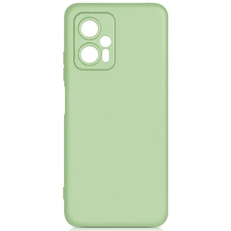 Силиконовый чехол DF для Xiaomi Redmi Note 12T Pro DF xiCase-90 (light green)