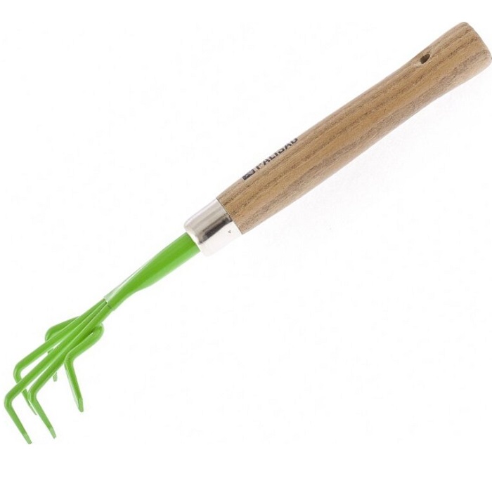Рыхлитель 5-зубый, 55х310 мм, стальной, деревянная рукоятка// Palisad 62353
