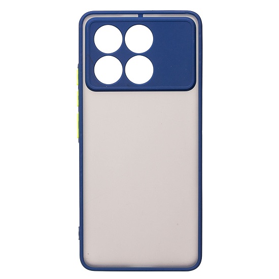 Задняя накладка PC041 для Xiaomi Poco X6 Pro 5G (dark blue) (228269)