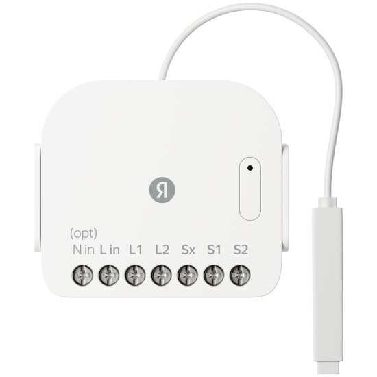 Умное реле двухканальное Яндекс (YNDX-00538)  White