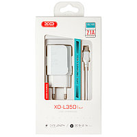 Сетевое ЗУ USB 2.1A XO-L37(EU) microUSB белое