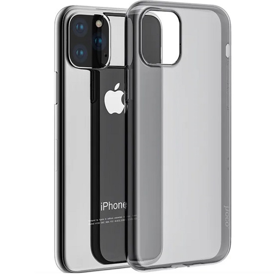 Силиконовый чехол HOCO для iPhone 11 Pro, Light series, прозрачно-чёрный