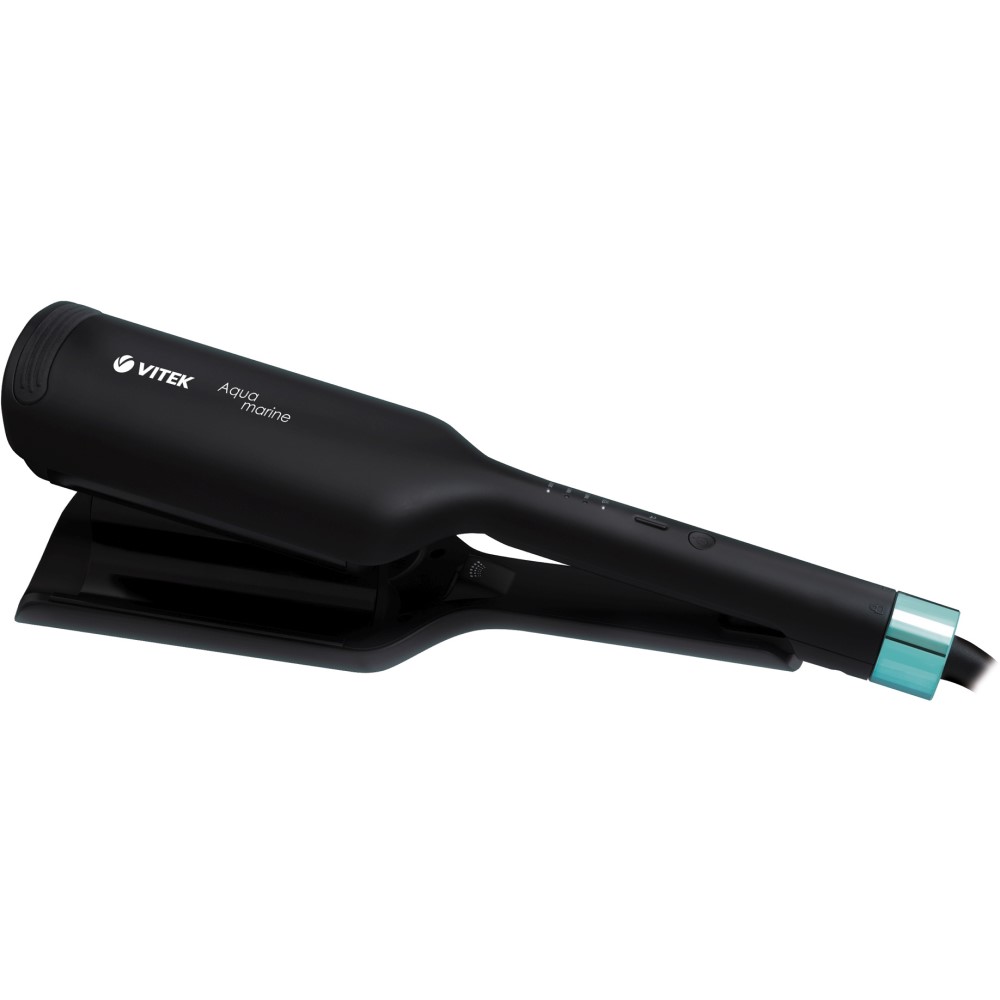 Щипцы VITEK Aquamarine VT-2380 черный/голубой