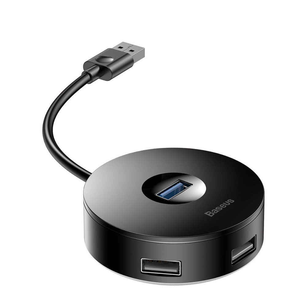 USB-Хаб BASEUS 4 порта+1USB чёрный