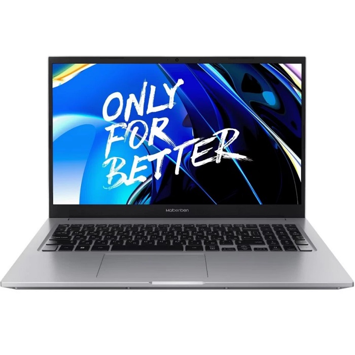 Ноутбук 15.6" Maibenben M575 (AMD RYzen 5-7430U/ 16GB/ SSD 512GB/ W11) (M5751SF0HSRE1), Silver