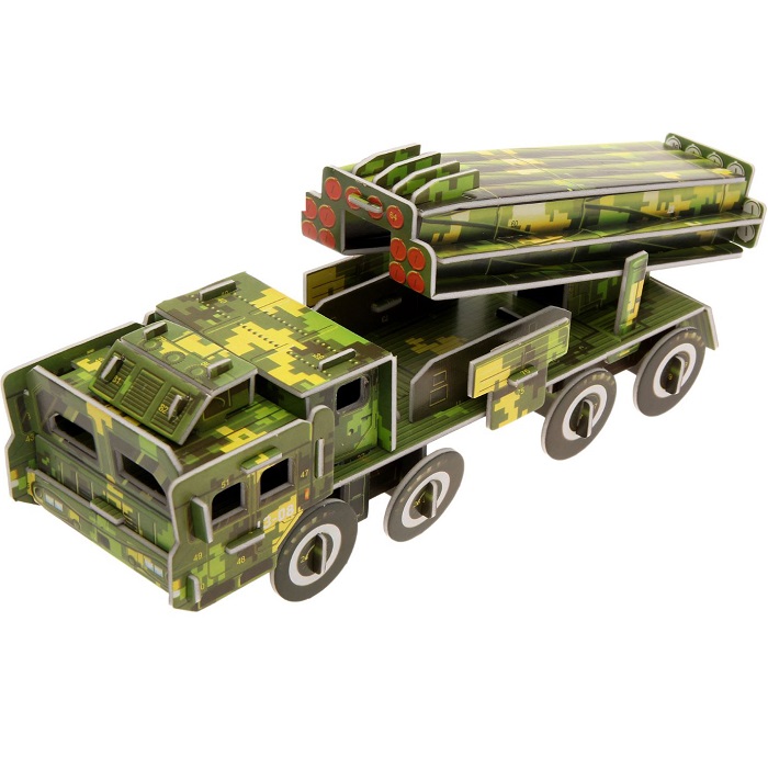 Конструктор 3D картонный «Искандер» 2539476