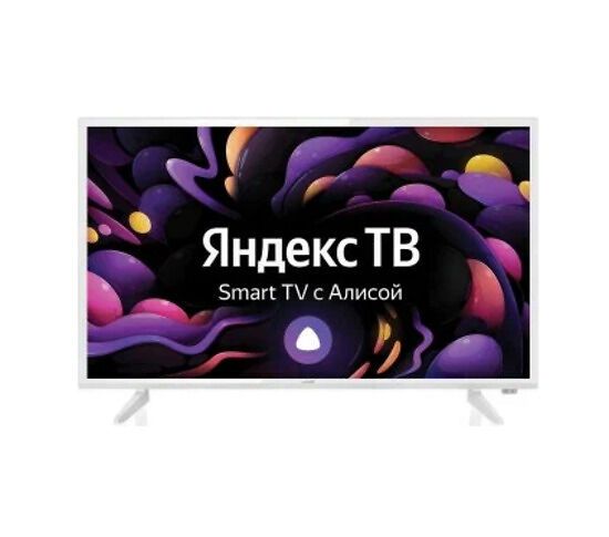 Телевизор BBK 32LEX-7288/TS2C Яндекс.ТВ белый 32"