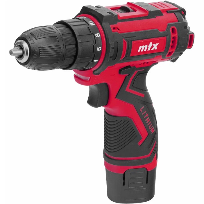 Дрель-шуруповерт MTX CDS-12, аккумуляторная, Li-Ion, 12 В//26183