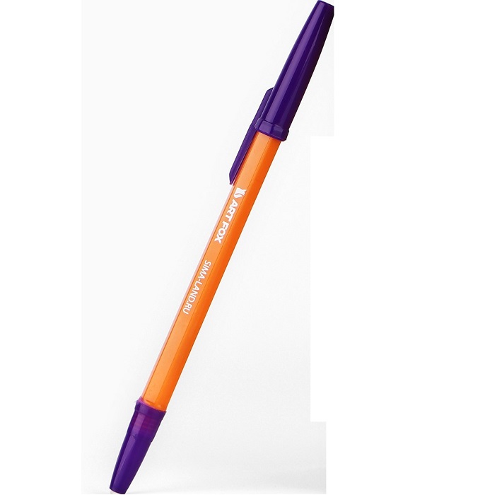 Ручка шариковая с колпачком, пишущий узел 0,7 м «ArtFox» 9749644