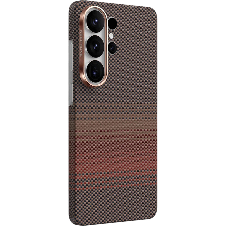 Задняя накладка KEEPHONE KEVILAR SEANOVA MagSafe Case для Samsung Galaxy S26, SUNSET