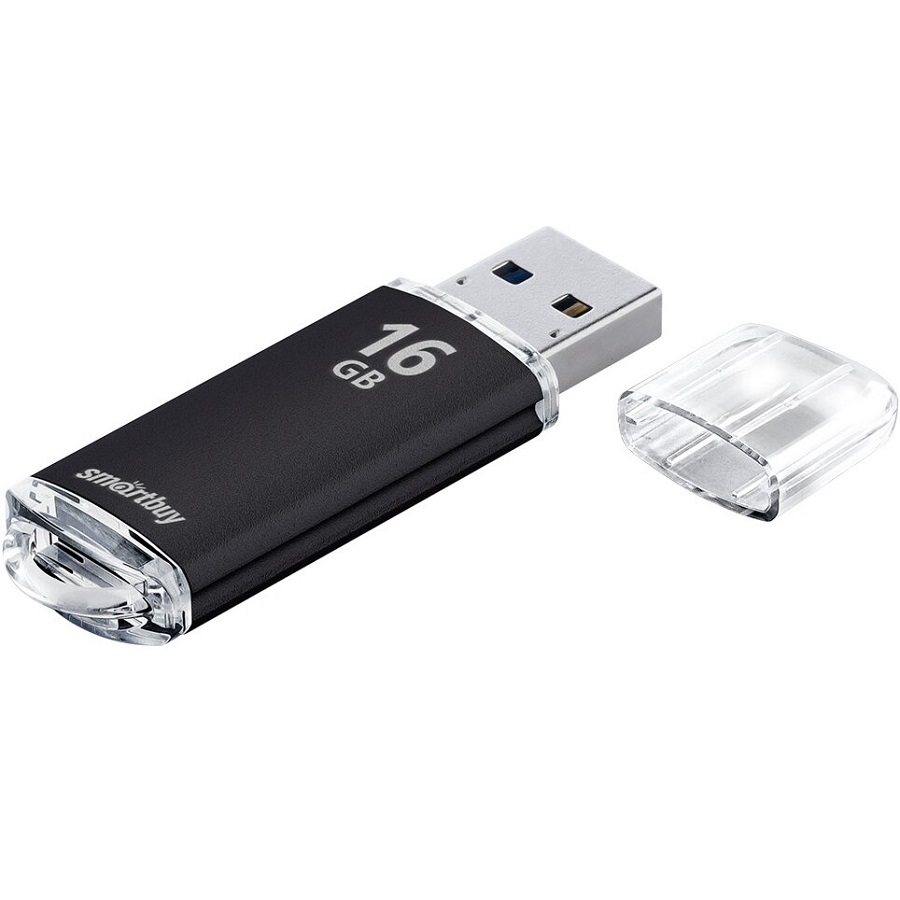 USB 16Gb SMARTBUY V-Cut Black