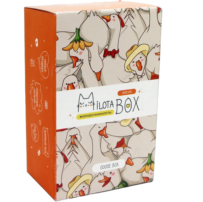 Коробочка с сюрпризом MilotaBox mini "Goose Box" MBS033