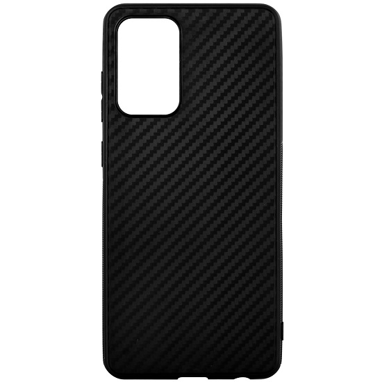 Силиконовый чехол ISA для Samsung Galaxy A52 карбон TPU
