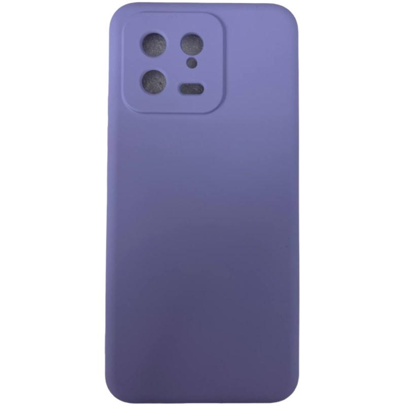 Задняя накладка SILICONE COVER для  Xiaomi 13 №05 Лаванда