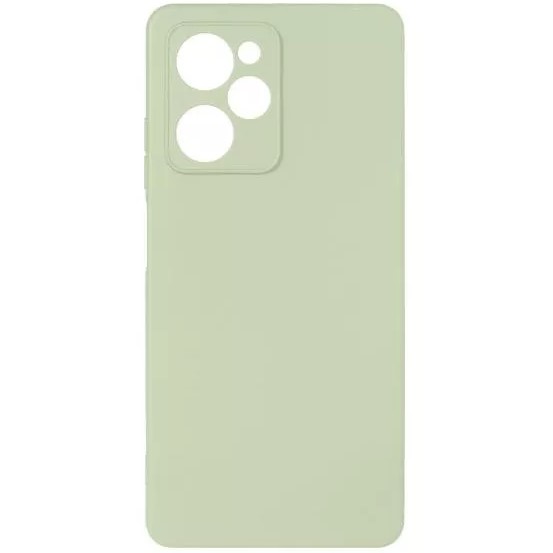 Силиконовый чехол DF для Poco X5 Pro (5G) DF poCase-13 (light green)