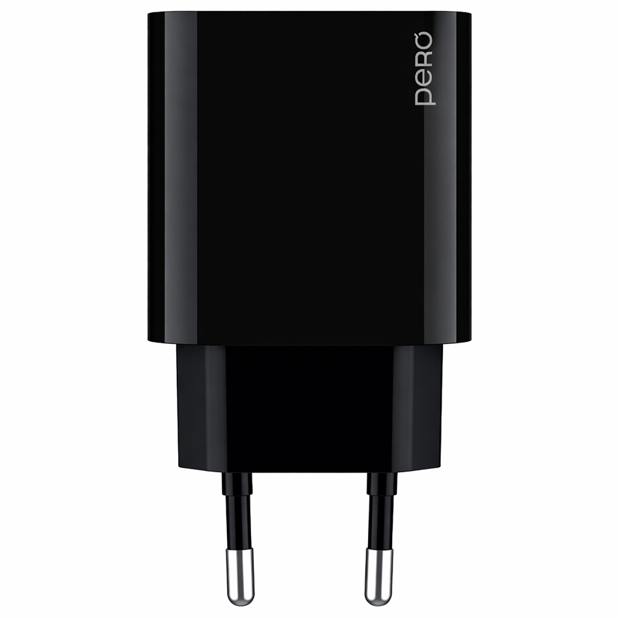 Сетевое ЗУ 1USB/1Type-C TC24, черный, 20W
