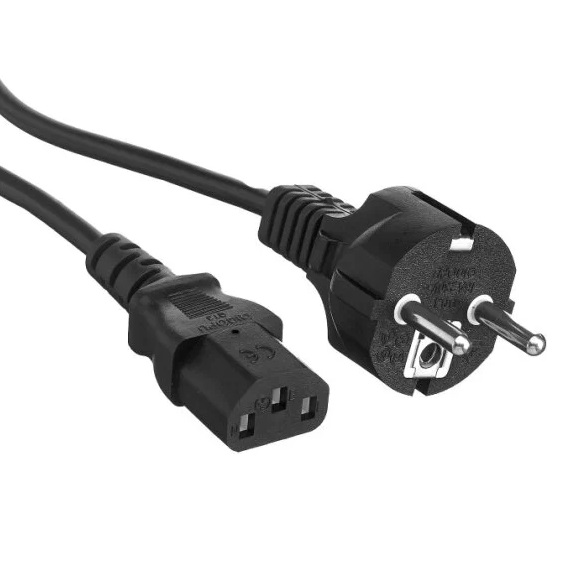 Кабель питания  1.0м EXEGATE Special PC-1S (Евровилка Schuko->С13) 3*0.5, CCA, черный