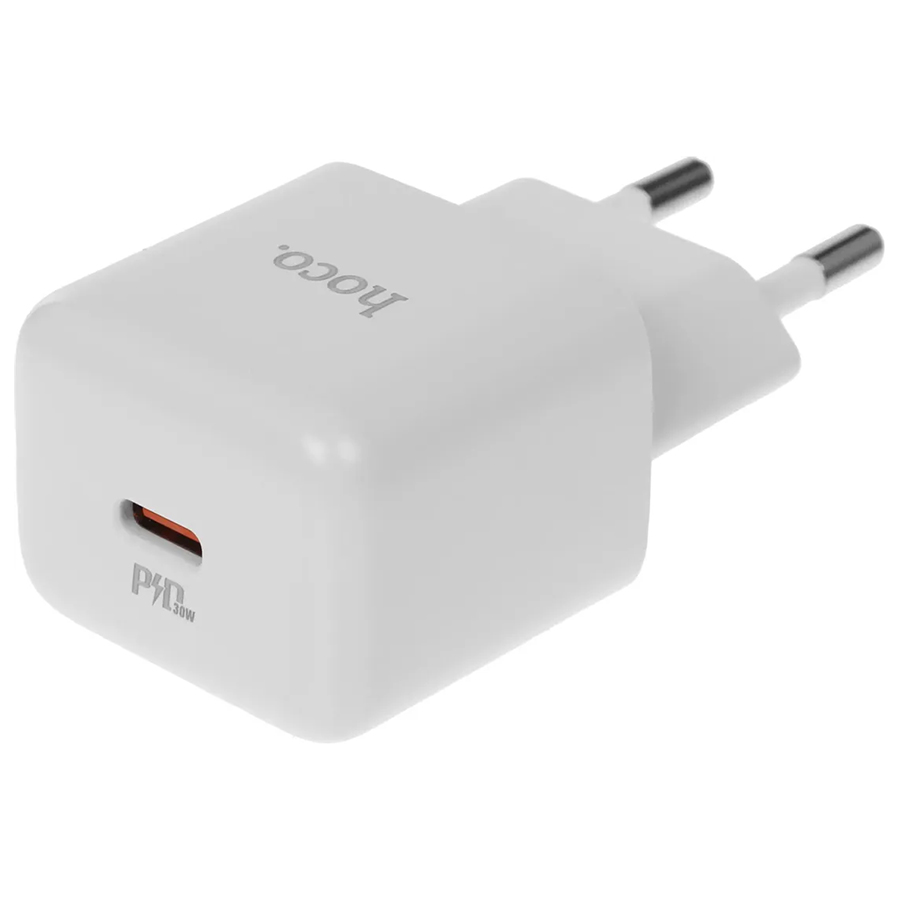 Сетевое ЗУ 1Type-C HOCO N32 Glory, белый, PD30W