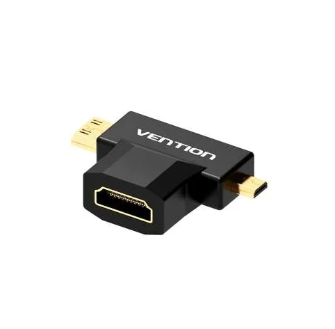 Переходник HDMI >--miniHDMI/microHDMI