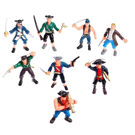 Набор фигурок «Пираты», 8 шт. 9821907