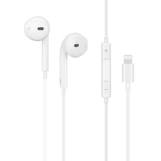 Наушники HOCO L7 Plus, белый, Lightning