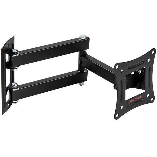 Кронштейн ARM Media LCD-104 black, 10-32", настенный, поворотно-выдвижной и наклонный