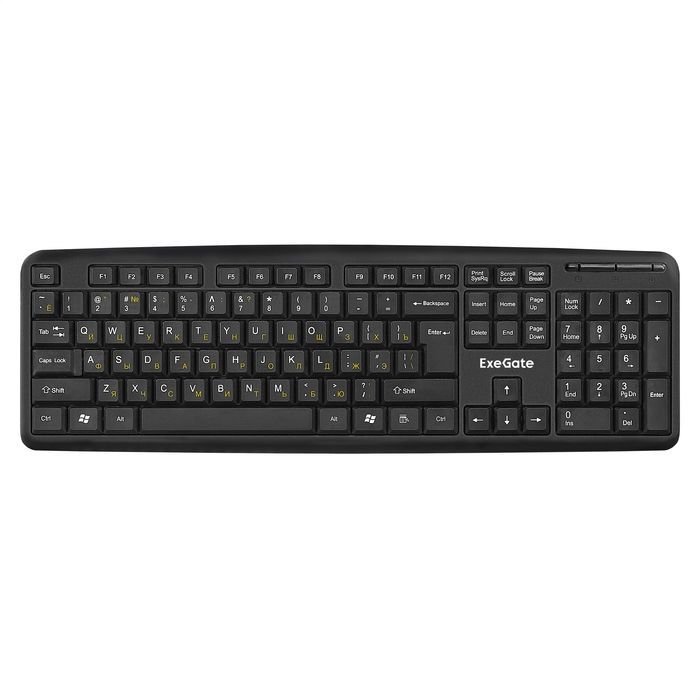 Клавиатура EXEGATE LY-331 черная (EX279937RUS)