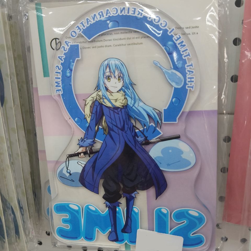 Акриловый стенд (13-15см) 2D Мое перерождение в слизь, № 1