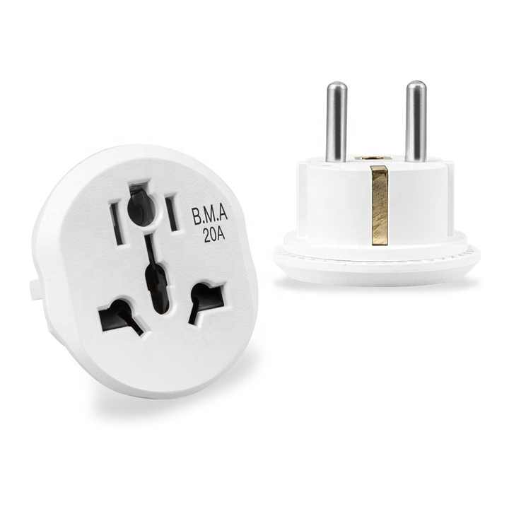 Переходник MERKAN в розетку, белый