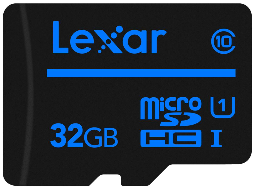 Micro SD 32Gb LEXAR Class 10 UHS-I без адаптера