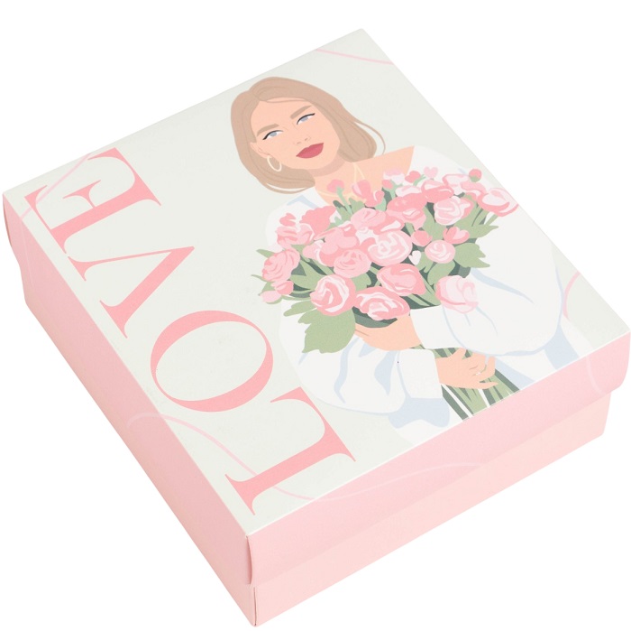 Подарочный набор термос и носки 3 пары KAFTAN "Love", размер 36-39 (23-25 см) 7696203