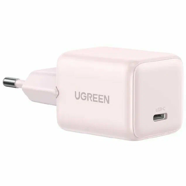 Сетевое ЗУ 1 Type-C UGREEN X513 (65011) розовый, 30W