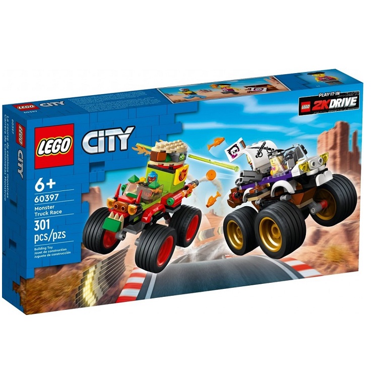 Конструктор LEGO City 60397 Гонка на Монстр-траках